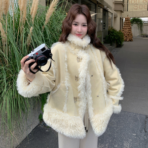 现货 271-9252P195K288 新款皮毛一体外套图片