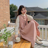 现货亲肤料春夏款连衣裙+马甲真两件套271-8079-P155K218，女装连衣裙，浙宝271