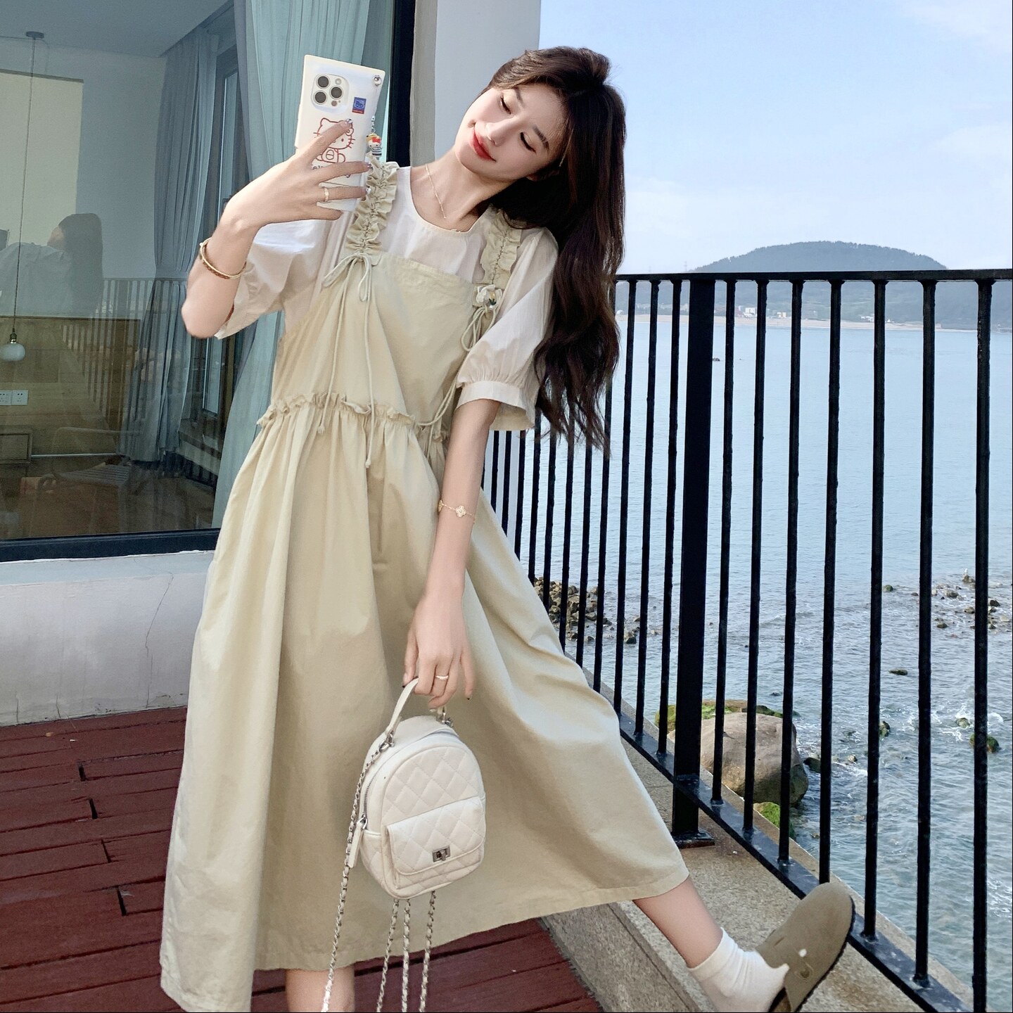 现货已出货新款T+背带裙两件套套装2C369-6291P165K238，女装套装/套裙，浙宝271