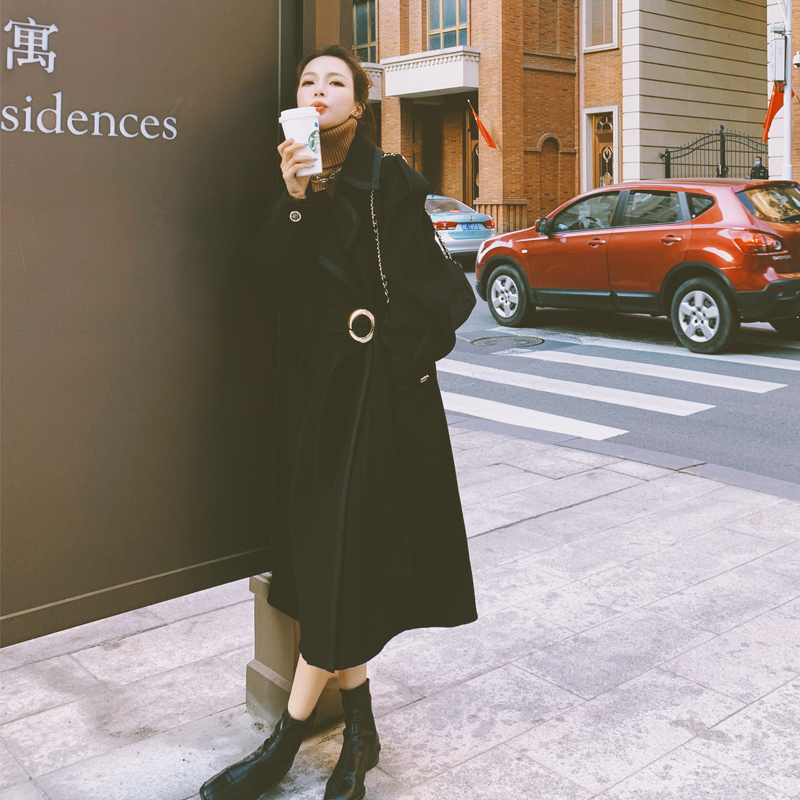 现货271-8720-P195中长款毛呢外套控288，女装毛呢外套，浙宝271