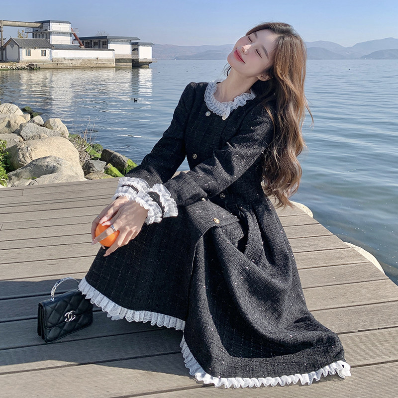 现货新款风衣式连衣裙271-8039-P155K218，女装连衣裙，浙宝271