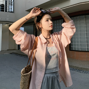 现货 背心+裤子+衬衫三件套防晒服套装2C369-6100P155K218图片