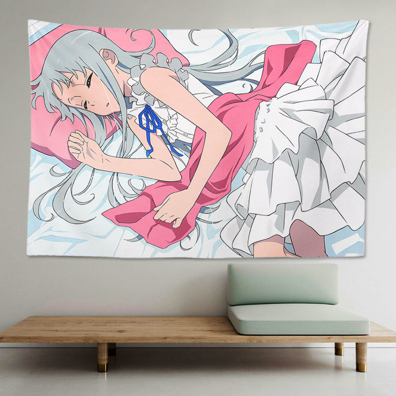 未闻花名芽衣子背景布