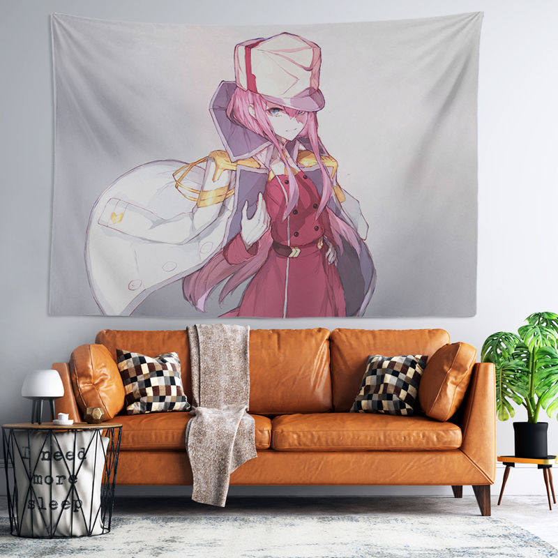 DARLING in the FRANX02挂布背景布动漫周边宿舍装饰布置背景墙布