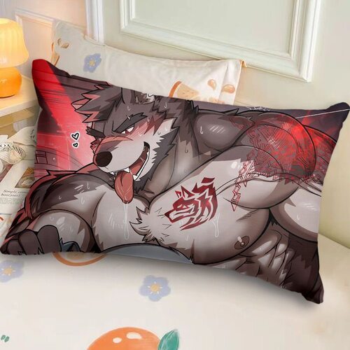 兽人furry二次元动漫抱枕