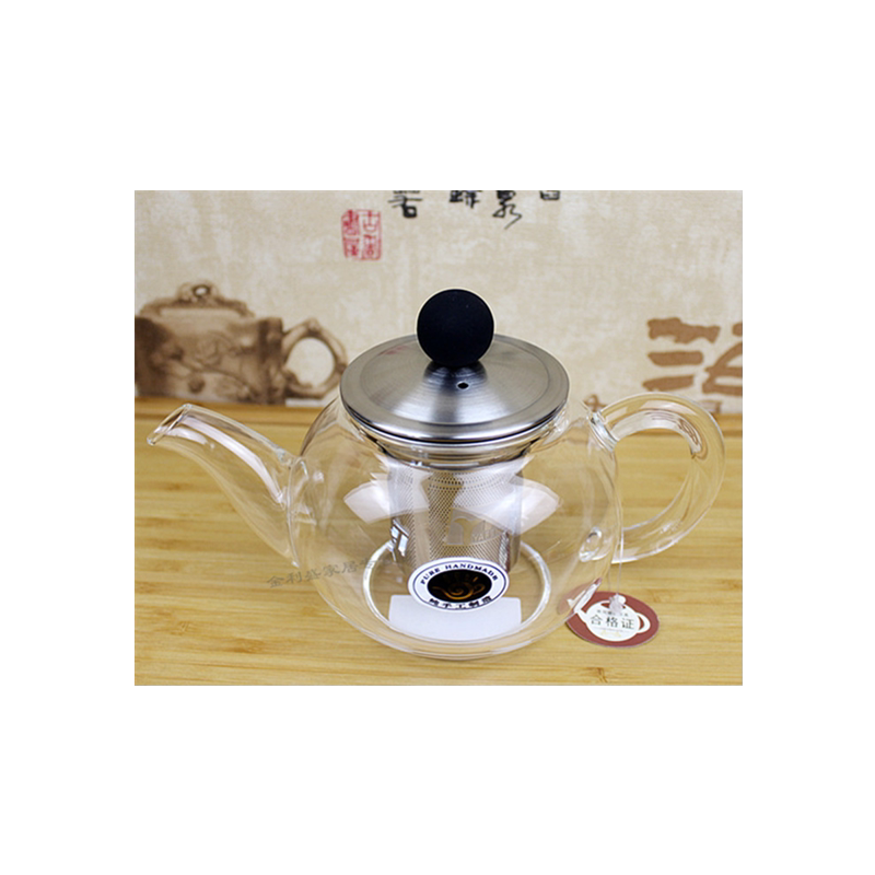 包邮雅风常乐制造高硼玻璃泡茶壶
