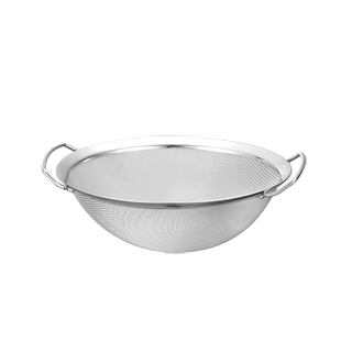 双耳网篮不锈钢密网漏盆蔬果盆过滤网加密漏油隔洗米筛沥水篮网筐