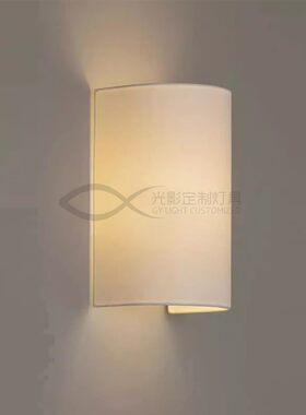 伟时别墅展厅布现代壁灯