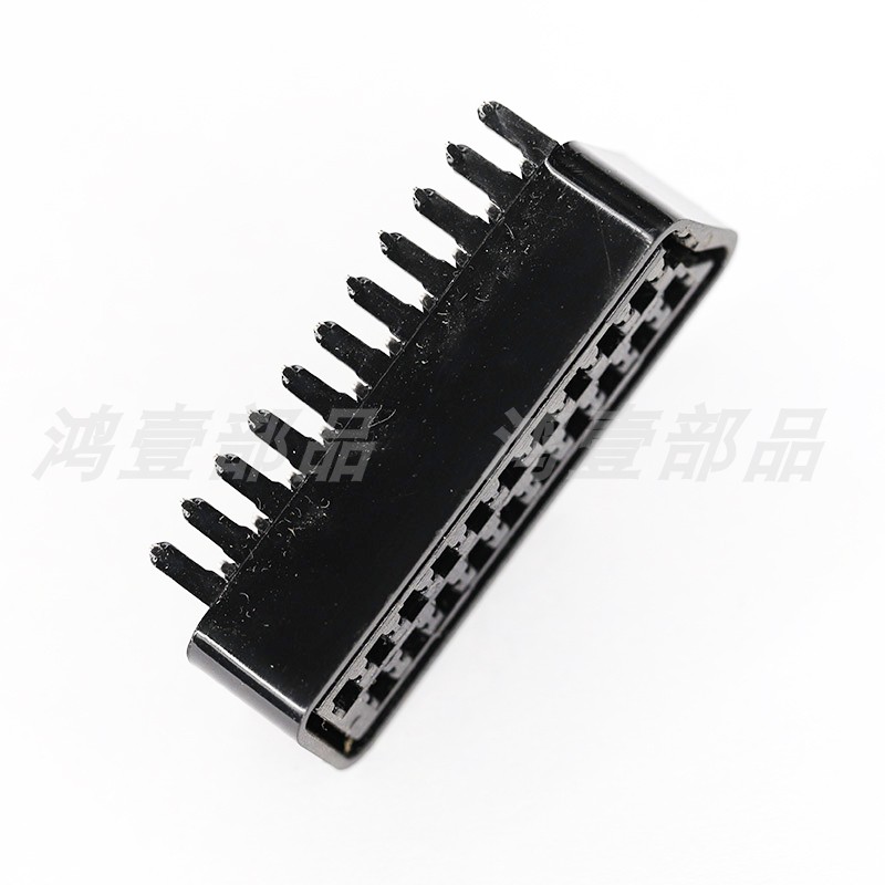 扫把头 21针扫把插头 21针Scart母座 SCART-01 有现货交期快