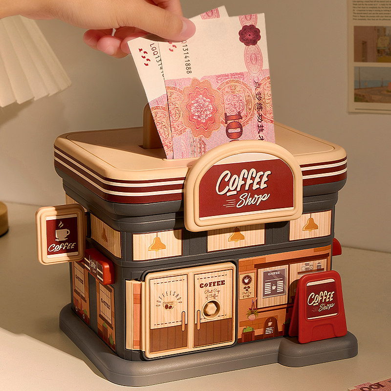 存钱罐2025年新款成人可进可出零钱大容量女生高级创意大人储蓄箱,节庆用品/礼品,储蓄罐,淘宝优惠券,粉丝福利购,淘宝优惠卷