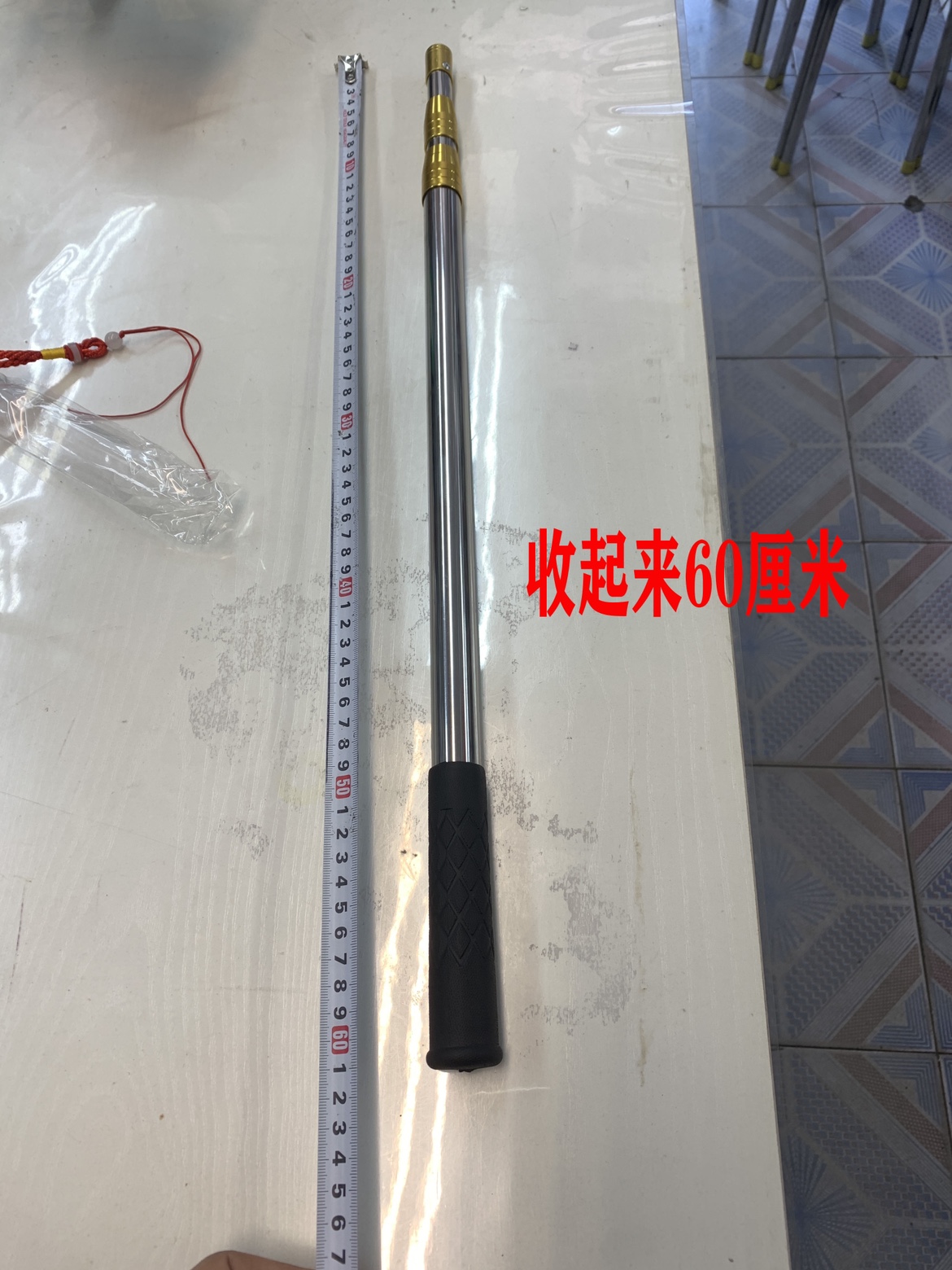 烧纸棍.烧纸时烤手不用愁烧元宝烧纸钱可以长短伸缩的铁棍1.4米长