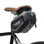 山地车碳纹防水大容量包自行车后尾包硬壳鞍座包车座尾包骑行装 备