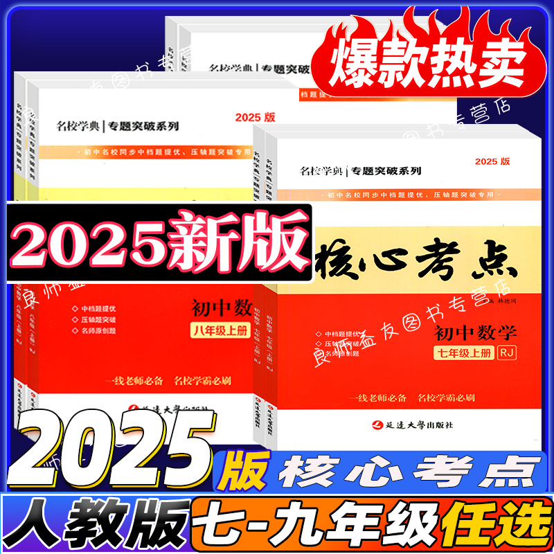 2025核心考点数学七八九