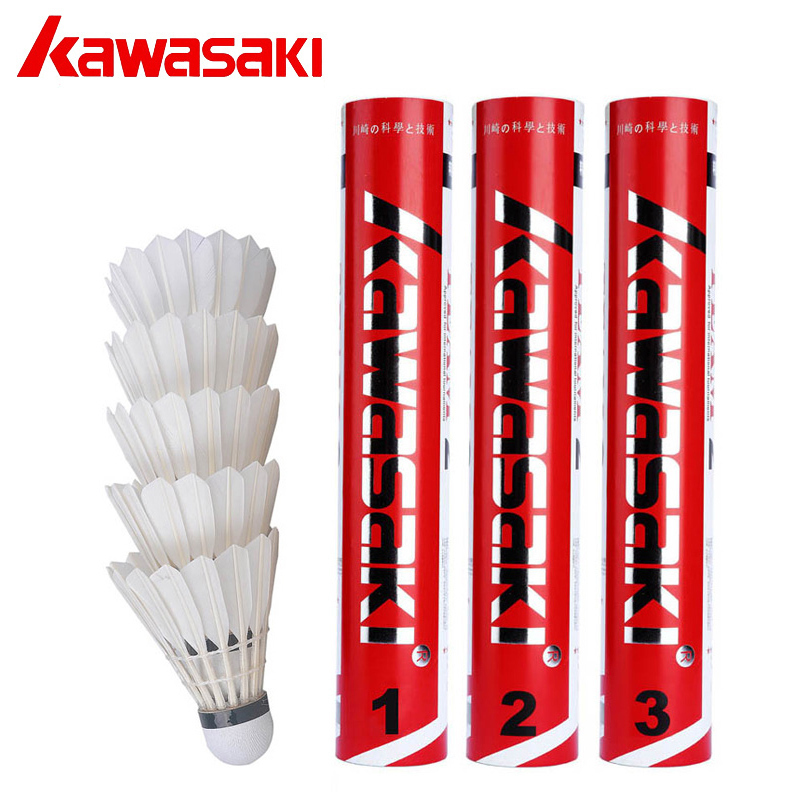 正品川崎鹅毛鸭毛羽毛球1 2 3号锦标赛系列比赛用球飞行稳定耐打|msdalam kategori sukan/Yoga/kecergasan/bekalan peminat, badminton, badminton - dari Buy2taobao.com untuk memberikan perkhidmatan ejen Taobao profesional membeli