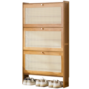 超薄鞋柜家用门口翻斗鞋架大容量入户门玄关省空间收纳神器多功能