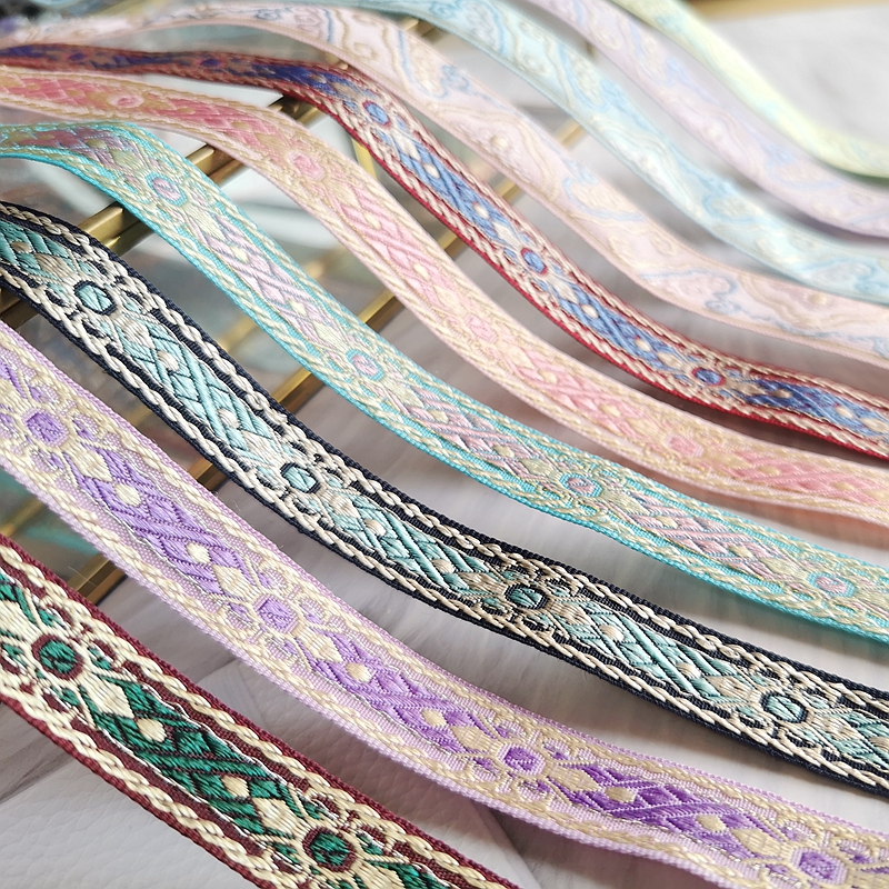 民族风花边辅料装饰布料古典几何祥云提花织带衣服装手工diy制作