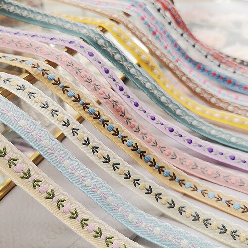 蝶儿手工坊提花刺绣花边辅料