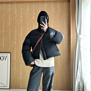 羽绒服女保暖外套 95白鹅绒上衣高阶设计感短款 诗都奇2025冬季 新款