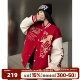 404MOB马年2026夹棉加厚毛巾绣红色棒球服男女美式 宽松情侣外套潮