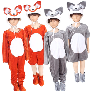 猪獾儿童动物演出服狗獾表演服装幼儿园成人卡通造型人偶獾衣服