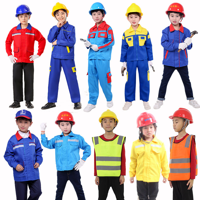 男女童职业游戏体验表演服装