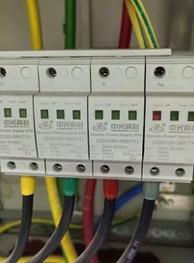 中光ZGG电源一级防雷模块三相ZGG120-385/4浪涌保护器SPD，可议价
