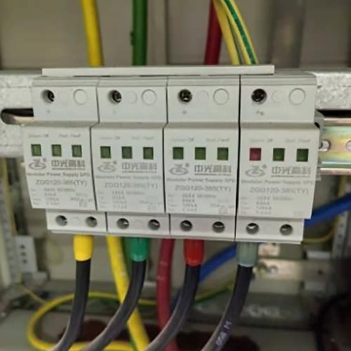 中光ZGG电源一级防雷模块三相ZGG120-385/4浪涌保护器SPD，可议价