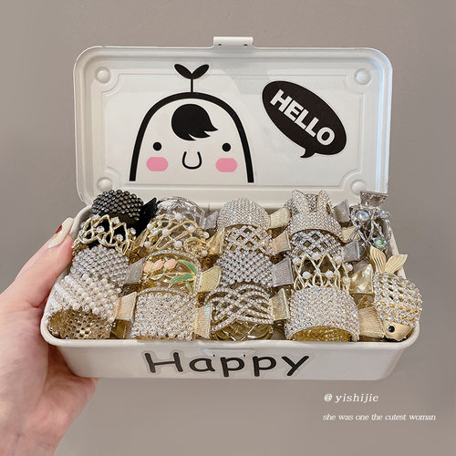 伊饰界法式高马尾抓夹发饰