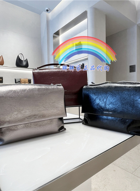 CHARLES&KEITH小CK2-20271514大容量简约翻盖链条单肩斜挎腋下包