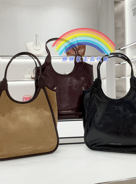 CHARLES&KEITH小CK2-30782659小号手提式托特包菜篮子包手提斜挎