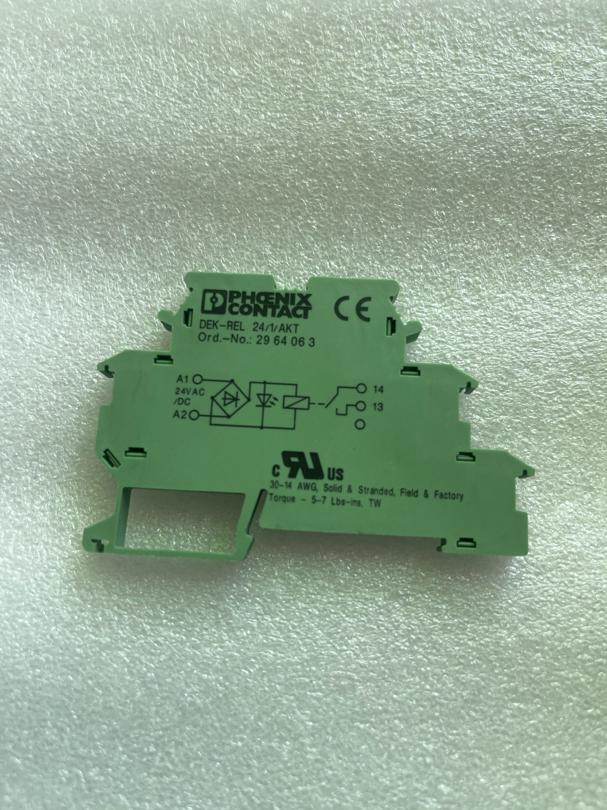 菲尼克斯继电器模块 DEK-REL 24/AKT 订货号2964063  2941154