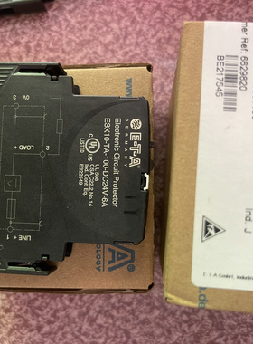 ETA全新原装进口ESX10-TA-100-DC24V-2A3Ａ4A6A 8Ａ 10Ａ断路器