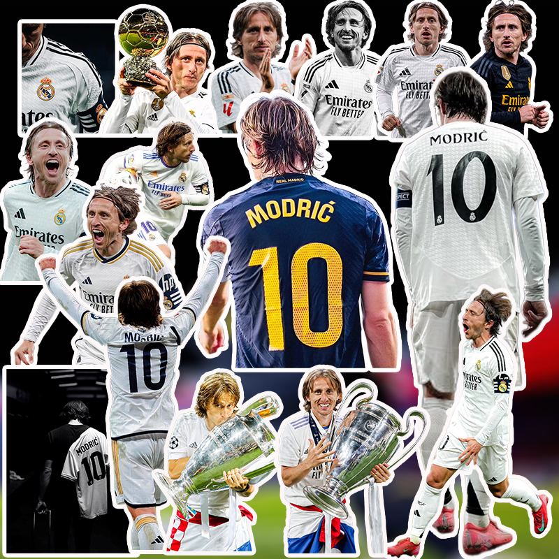 莫德里奇贴纸新版魔笛周边