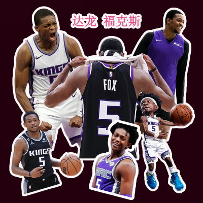 达龙福克斯贴纸美篮联赛国王队
