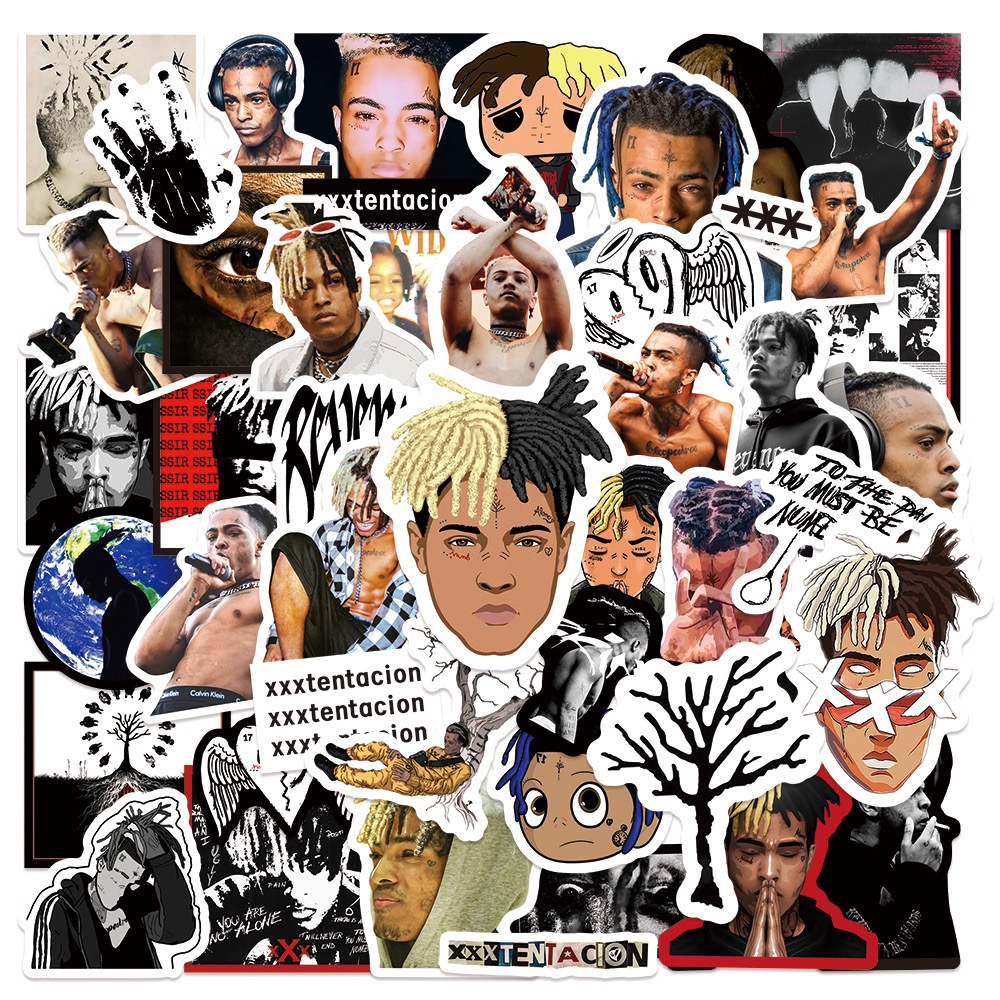 XXXTentacion贴纸包高清防水