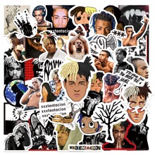 58贴XXXTentacion贴纸包防水欧美周边说唱歌手rapper手机壳装饰贴
