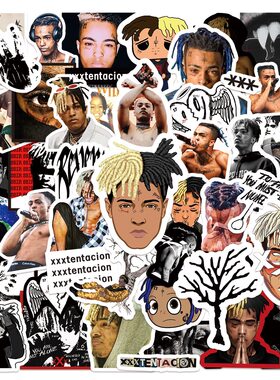 XXXTentacion贴纸包高清防水