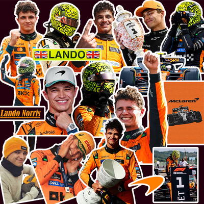 迈阿密迈凯伦诺里斯F1兰多贴纸