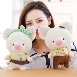 北欧风小猪毛绒玩具