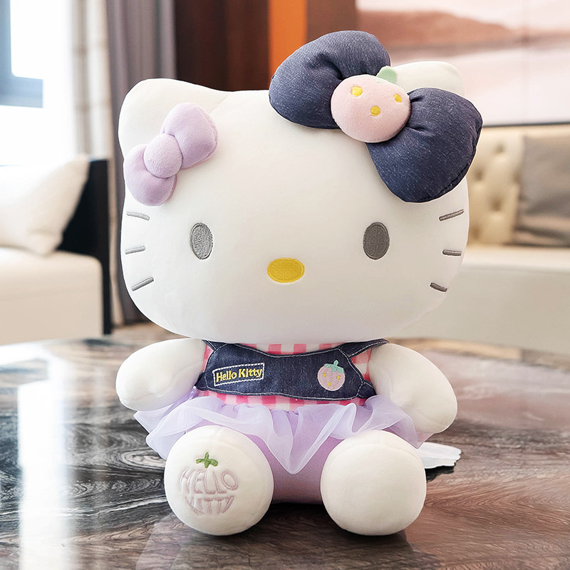 hellokitty公仔情侣凯蒂猫玩偶毛绒玩具哈喽kt布娃娃生日礼物女孩