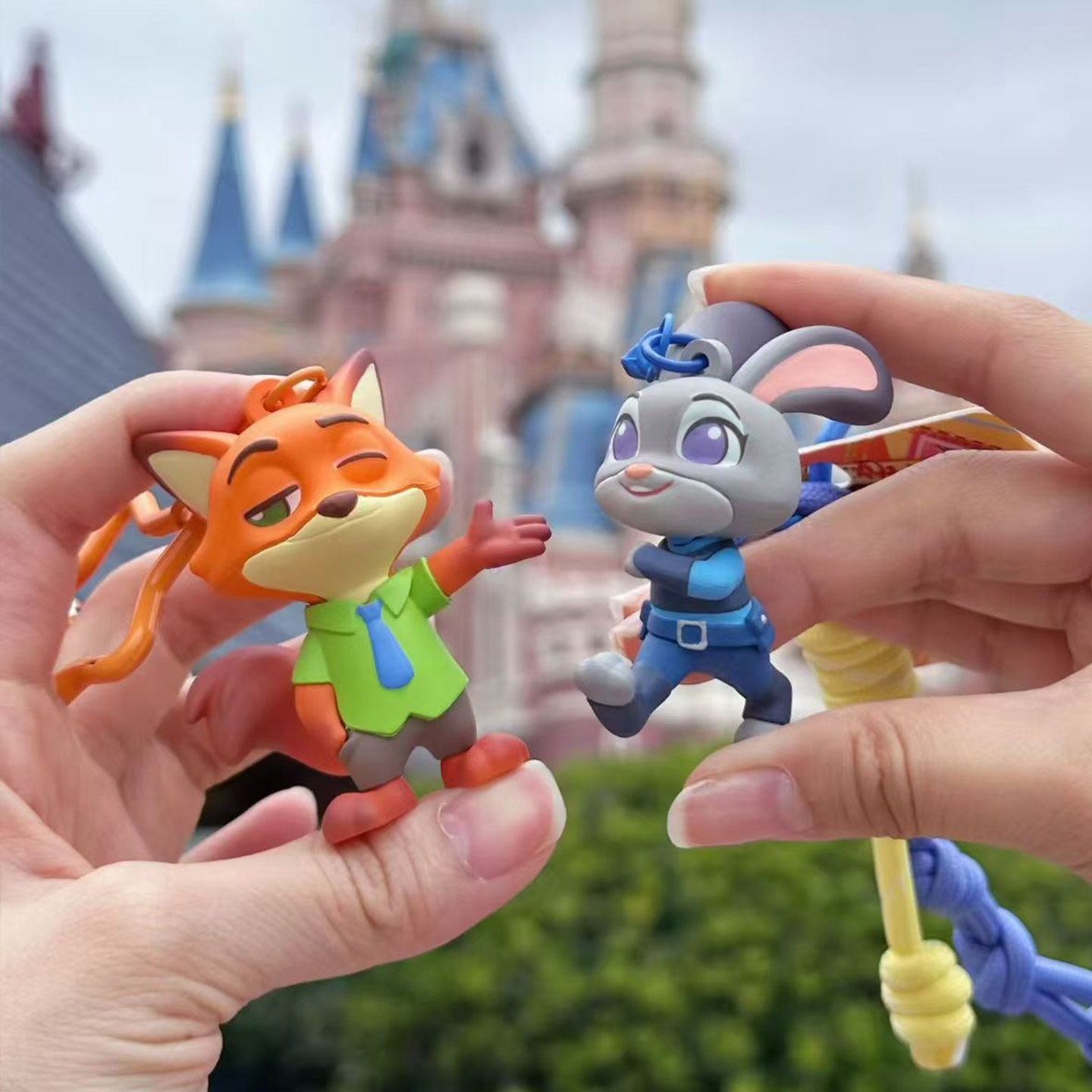 疯狂动物城兔子朱迪钥匙扣挂件