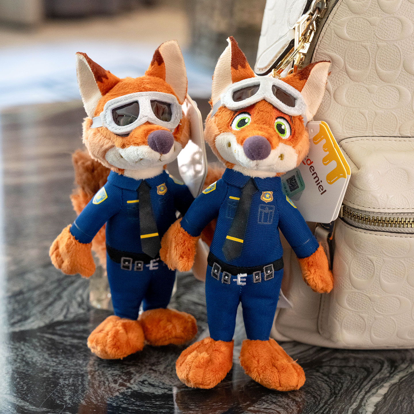 疯狂动物城狐狸尼克钥匙扣挂件