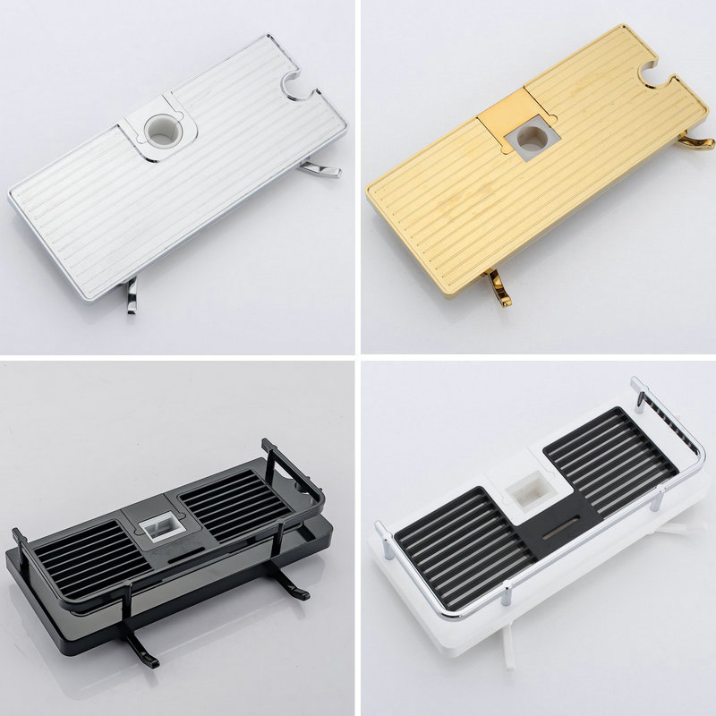 淋浴花洒托盘置物架浴室免打孔