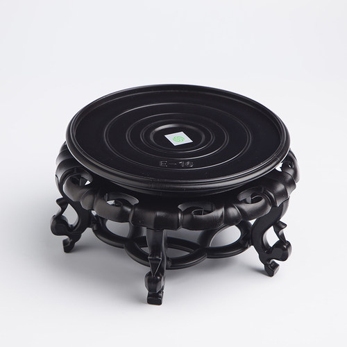 防水花盆鱼缸底座圆形奇石古典