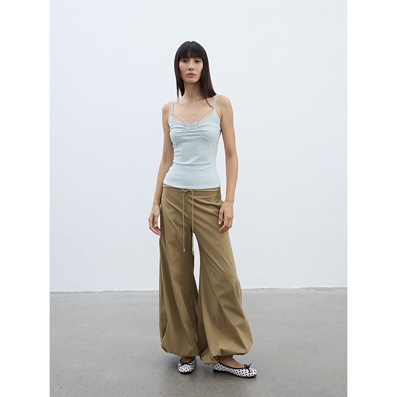 TDDP 随性感知 小吊带背心女2025新款外穿内搭打底修身设计感上衣