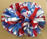 La La, Lara Team Color Ball, Цветочный мяч чирлидера, мяч Lala, цветок для рук, цветок, цветочный мяч: красный