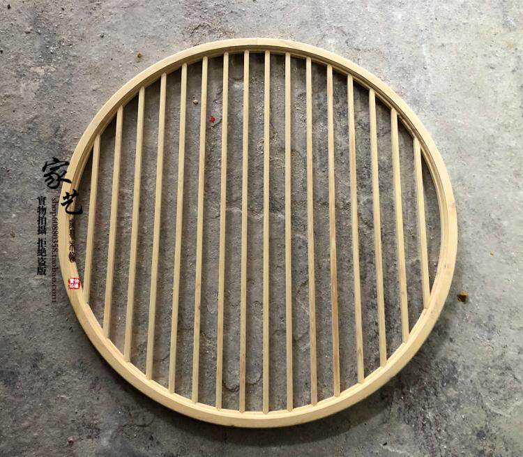 东阳木雕仿古门窗实木挂件新中式装修灯罩吊顶圆形花窗花格圆窗