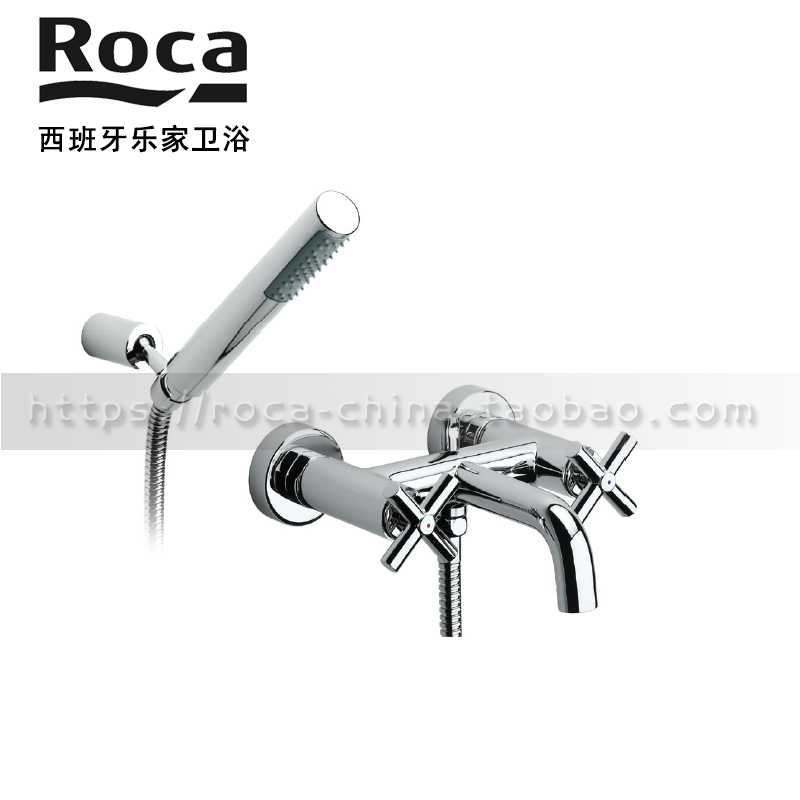 ROCA乐家络芙特挂墙式浴缸龙头