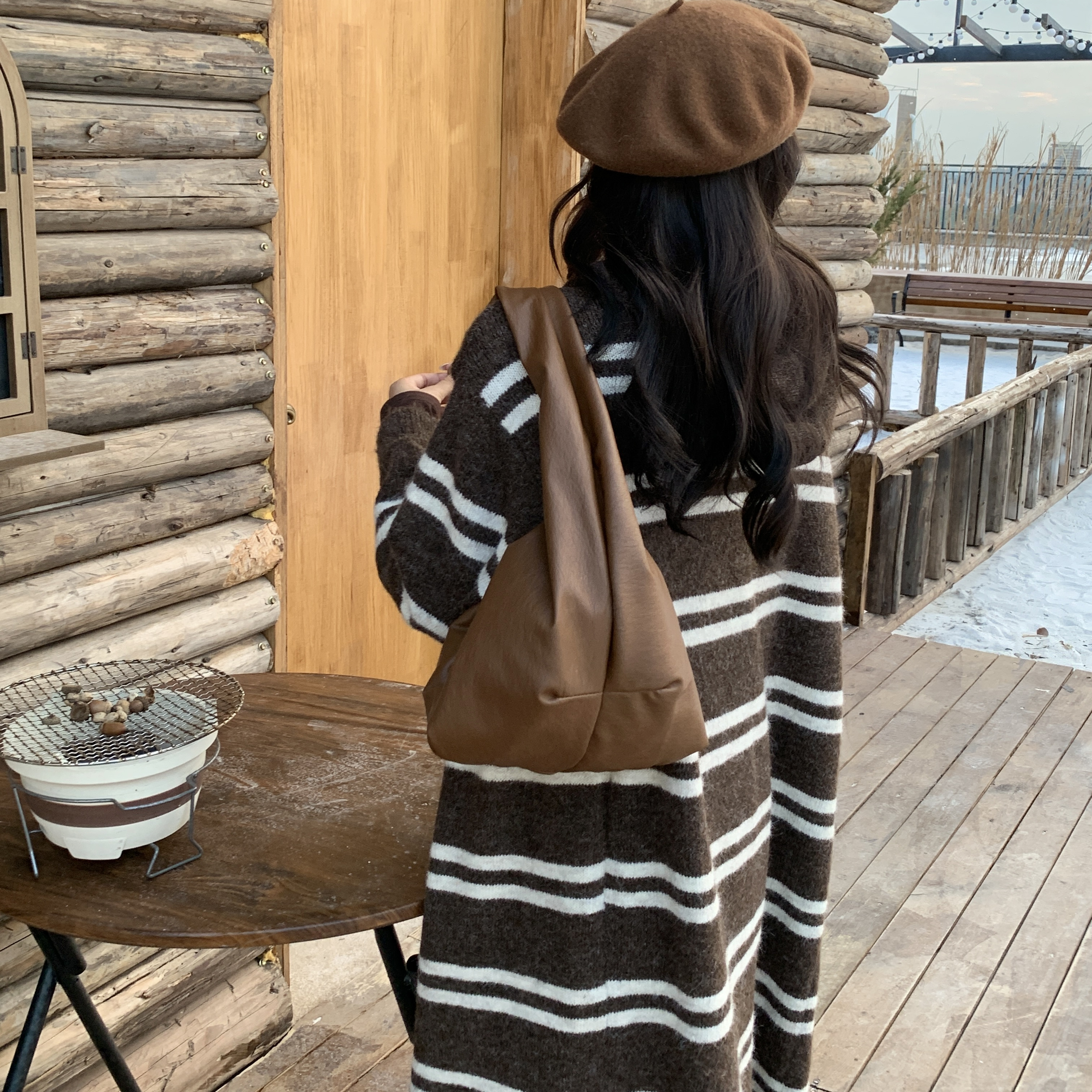 包满意 法式小众ins软皮褶皱饺子包纯色休闲慵懒风百搭单肩腋下包