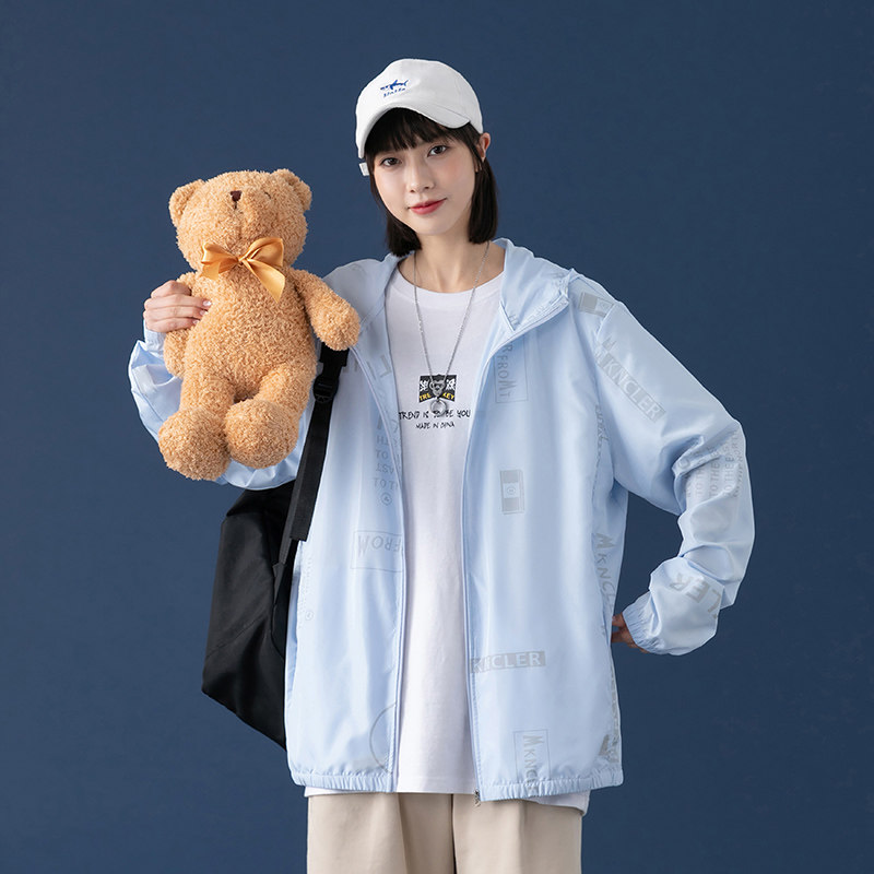 2022夏季冰丝防晒衣超薄款透气外套男女同款防晒服潮流 F1050 P50图片